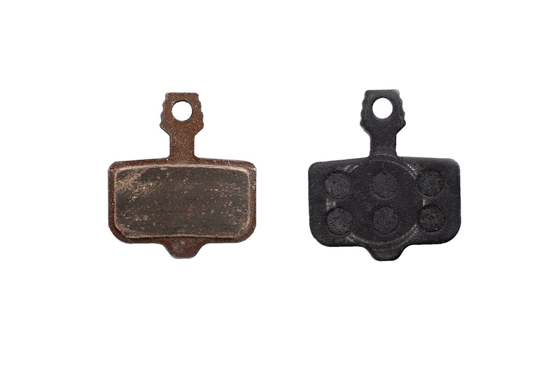 Semi-metallic brake pad replacement parts