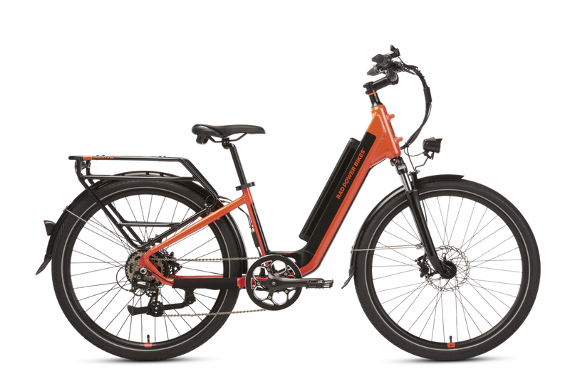 Electric City Bike Electric Commuter Bike Stylish Step Thru
