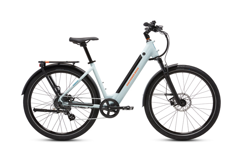 Rad White E Bike RadKick™ 7-Speed Electric Lightweight Bike