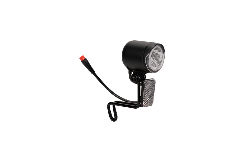 Replacement headlight with integrated reflector and connection cable for the RadExpand 5 Plus electric folding bike