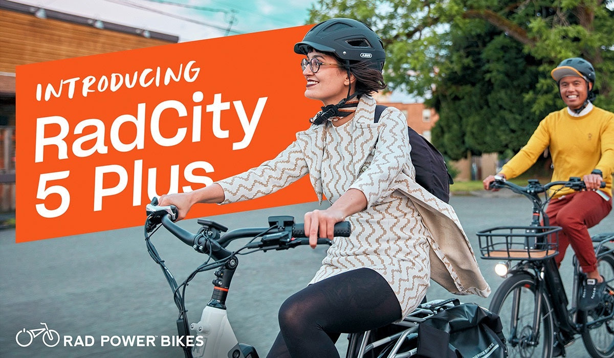 Electric City Bike Urban Ebike for Work Errands Social RadCity