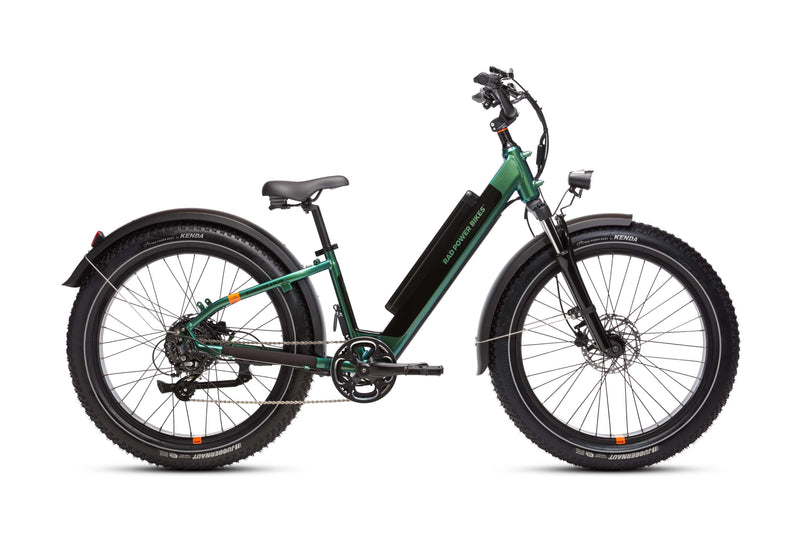 Right side view of a RadRover 6 Plus Step-thru electric fat tire bike