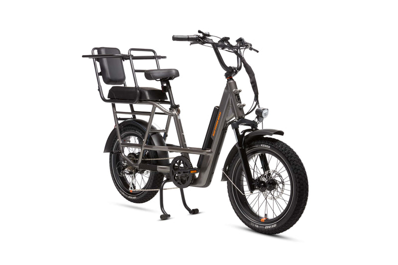 RadRunner Caboose and Passenger Package installed on a RadRunner 3 Plus electric utility bike