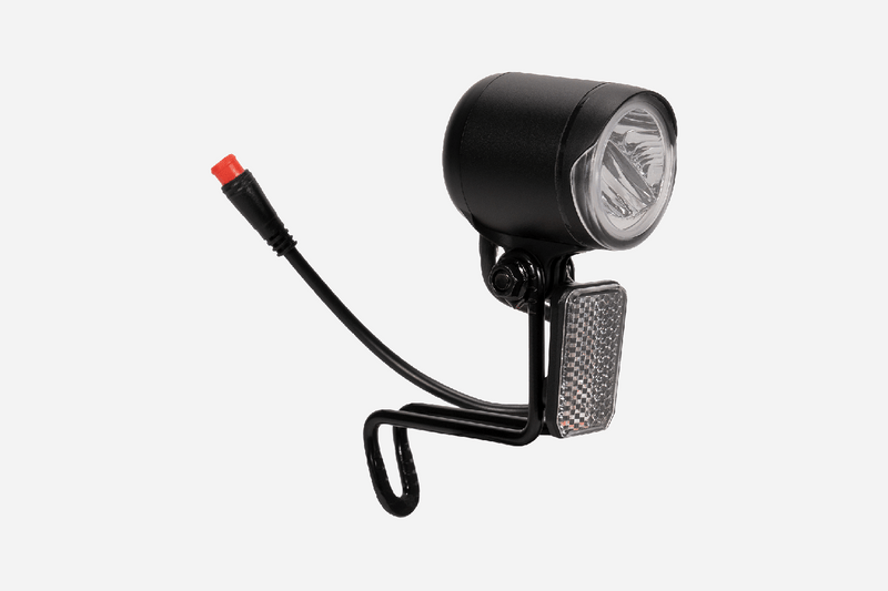Replacement LED headlight for the RadExpand Electric Folding Bike.