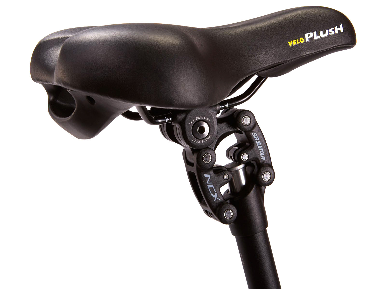 SR Suntour Federsattelstütze SP12-NCX ca. 65 - 95 kg 31,6 mm schwarz SR Suntour Federsattelstütze SP12-NCX ca. 65 - 95 kg 31,6 mm schwarz